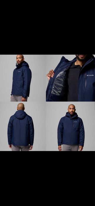 Куртка Columbia зимня,оригінал,нова,гарного синього кольору.