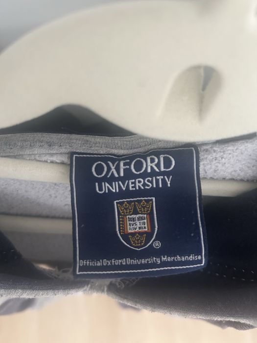 Sweat cinzenta Oxford