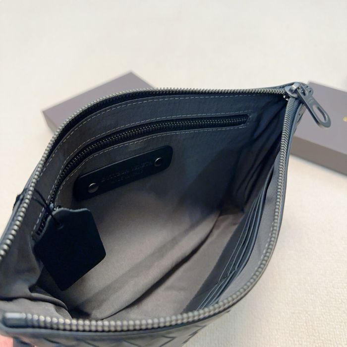 Чоловіча шкіряна сумка клатч Bottega Veneta барсетка , косметичка