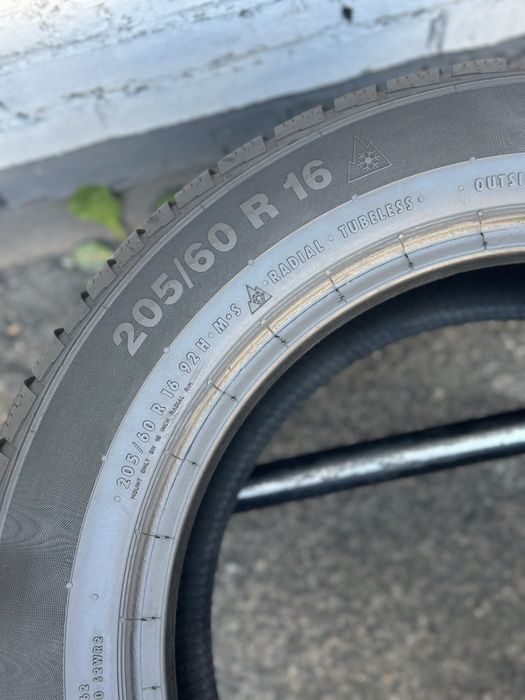 Топові шини‼️Continental WinterContact ts830p 92Н 205/60 r16 8.6мм 2024рік‼️Зимові шини‼️