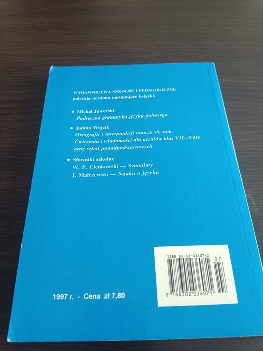 Nasz język podręcznik do zasadniczej szkoły zawodowej
