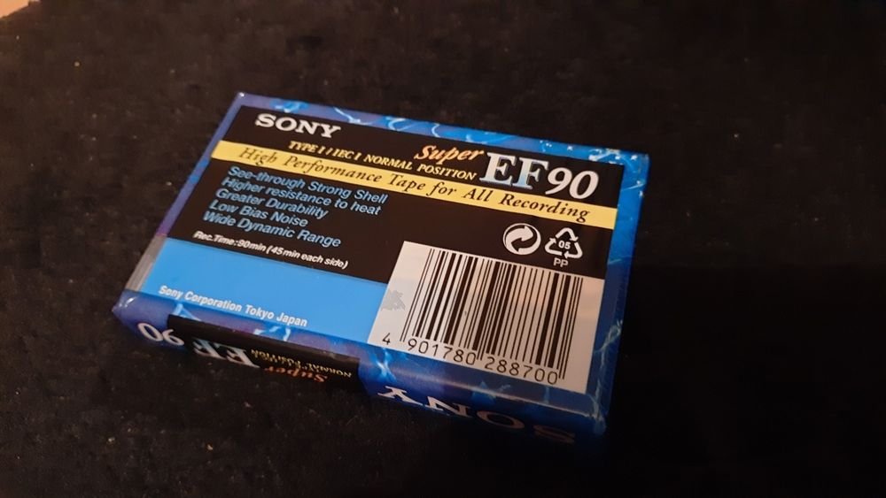 Kaseta magnetofonowa SONY 90 minut nowa