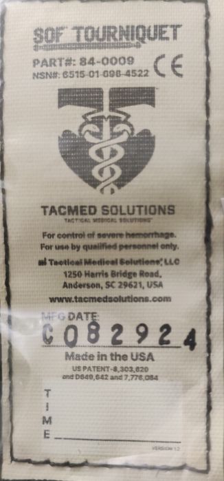 Турнікети Нові Оригінал 
Виробник:
TACMED SOLUTIONS USA
TACMED SOLUTI