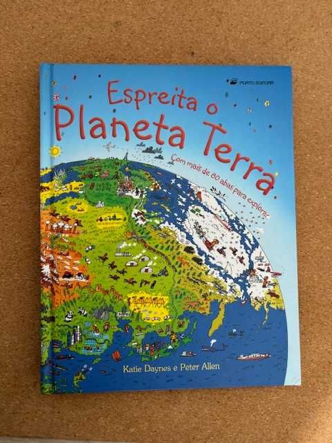 Livro Espreita o Planeta Terra | Porto editora