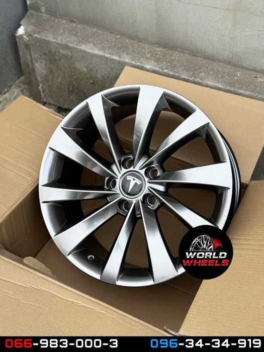 Новые Диски R18 5x114.3 Tesla Model 3 Model Y Perfomance