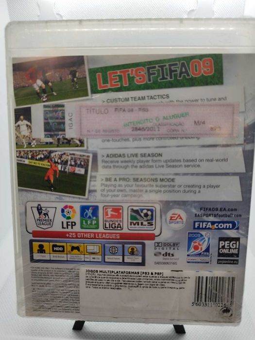 FIFA 09 (PlayStation 3) – Novo Selado PAL