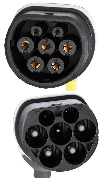 Cabo carregamento 7 metros trifásico (22 kW) Mennekes 36297