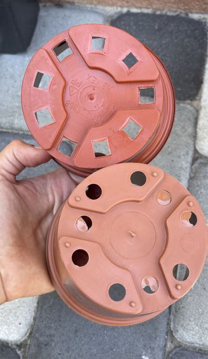 Стаканчик горшок для квітів розсади 11-12 см діаметр