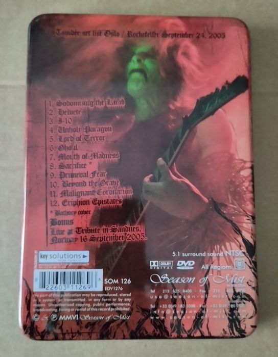 Tsjuder Live Norwegian Apocalypse DVD Black Metal