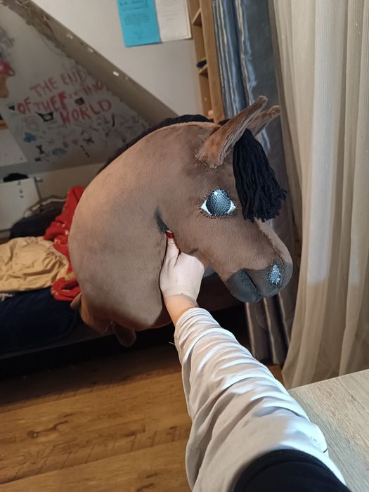 Hobby horse koń na kiju /patyku typu finland