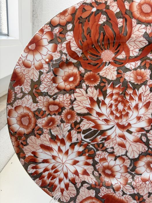 Prato de porcelana chines antiga
