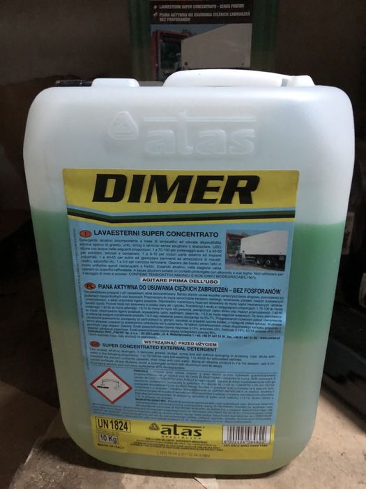 Активная пена Dimer 2kg Atas -399/5кг -1015/активна піна 10кг -1899