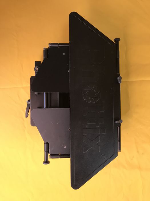 Matte Box Phottix Profissional de Cinema + Suporte Rods + Adaptadores
