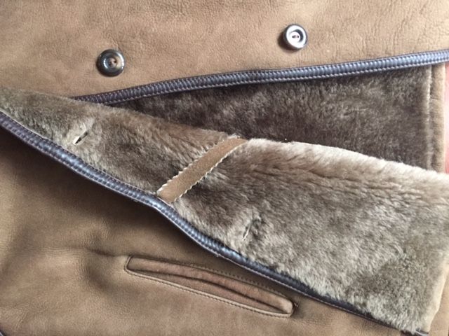 Kożuszek naturalny Wormland rozmiar 36