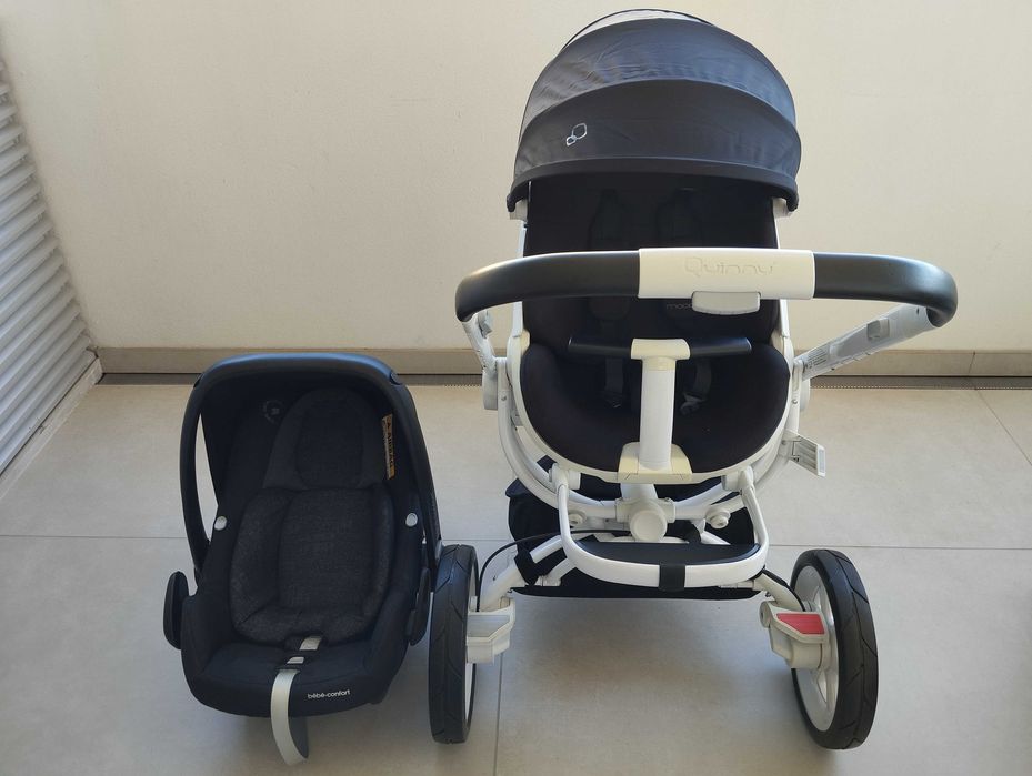 Carrinho Quinny Moodd Black Irony + Babycoque