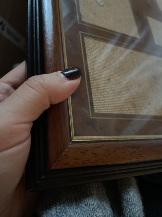 Moldura de fotografias vintage