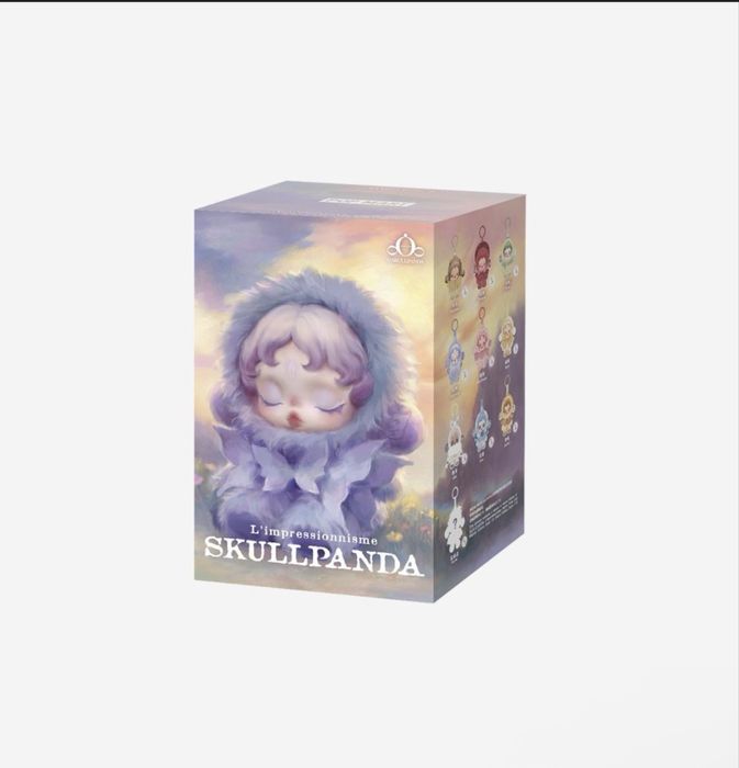 Плюшевый брелок POP MART SKULLPANDA L’impressionnisme Series