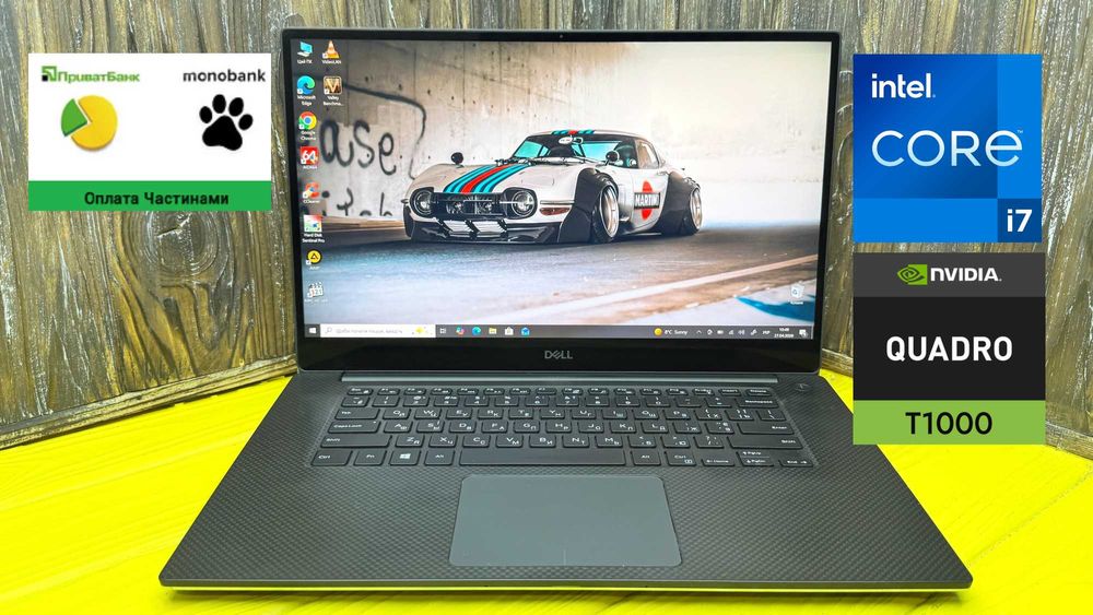 Потужний Ноутбук Для Роботи і Ігор Dell Precision 5540 /Quadro T1000 4 GB /ГАРАНТІЯ