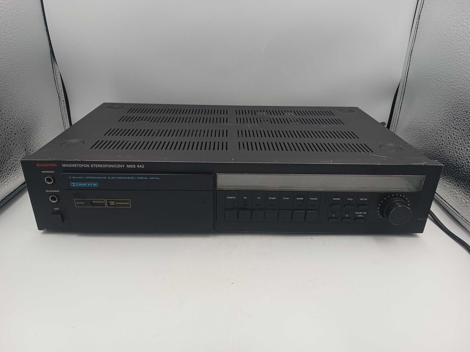 Unitra Diora magnetofon stereofoniczny MDS 442 deck z PRL Roztoka