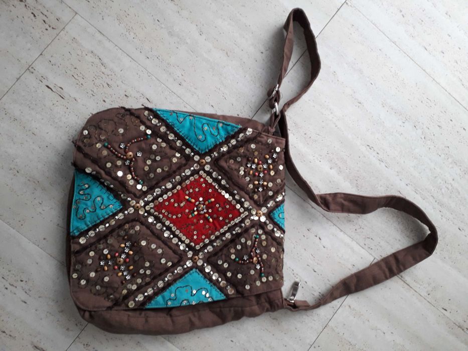 Torba, torebka damska, styl boho, indian. Marina Galanti.