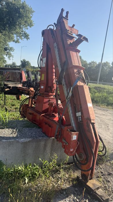 Hmf 820 лісний кран маніпулятор