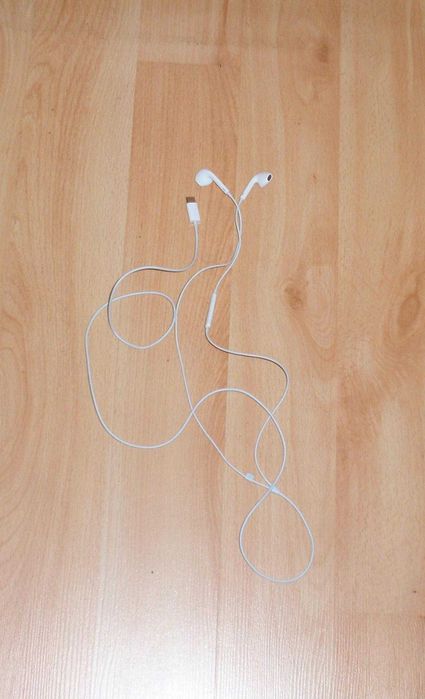 Белые проводные наушники вкладыши Airpods/Ear Pods Type-C Beats Audio