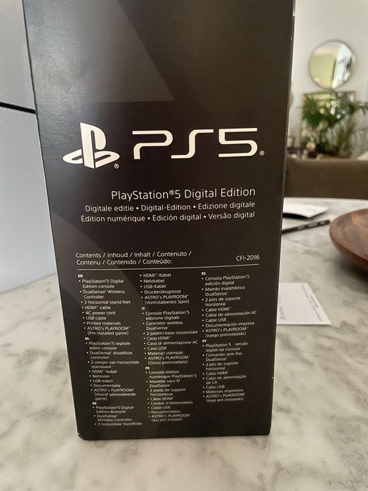 Ps5 digital como nova