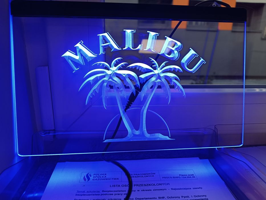 Malibu Neon  niebieski