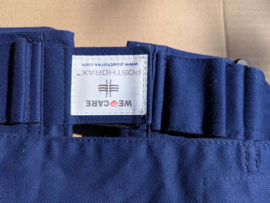 Підтримуючий жилет POSTHORAX® PRO
Жилет для підтримки грудини після