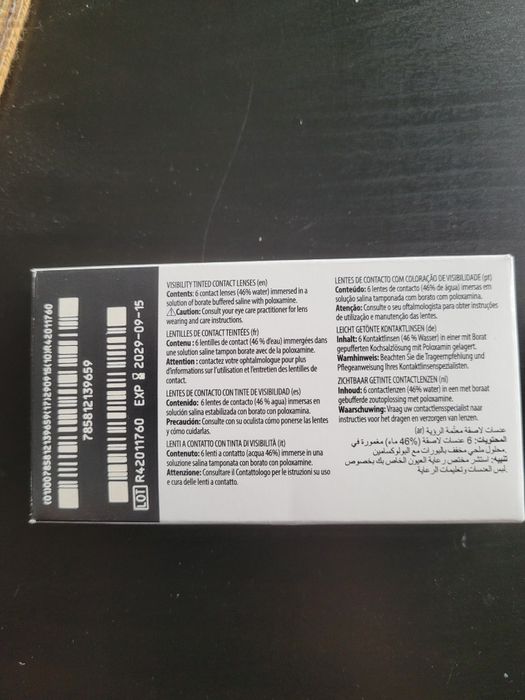 Soczewki kontaktowe Eyelove moc - 0.50