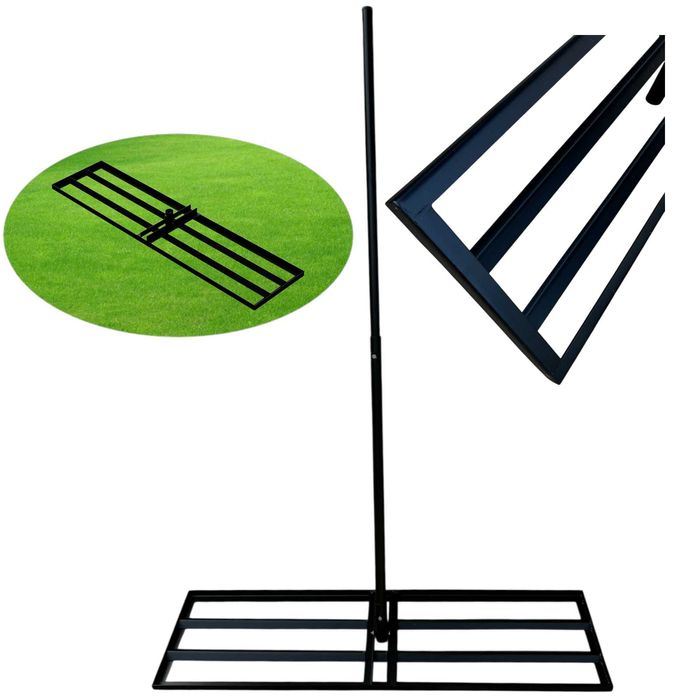 Niwelator Terenu do Trawnika Ogrodu 120x30cm Wyrównujący Duży Solidny
