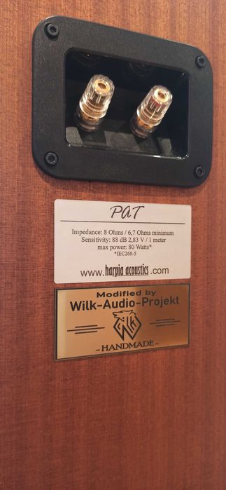 Harpia Acoustics Pat! Piękne polskie kolumny, rzadkie na rynku,.