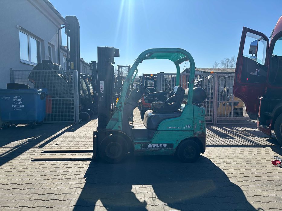 Wózek widłowy gazowy Mitsubishi FG18N Triplex