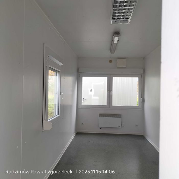 Kontenery socjalne i biurowe.