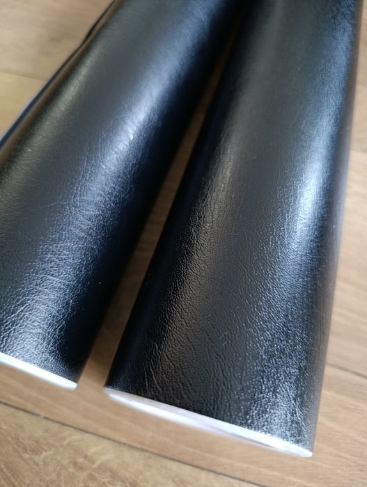 Okleina Samoprzylepna Dc-fix na meble czarna skóra 45cm x 15m