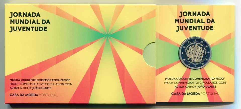 Portugal 2€ Jornada Mundial da Juventude 2023 Proof