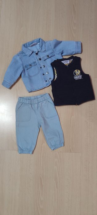 Zestaw ubranek 74 chłopiec, jesień