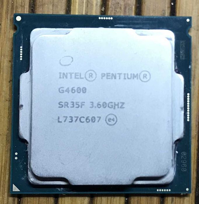 Процесор Intel Pentium G4600 3.60GHz/3Mb/8GT/s (SR35F) s1151