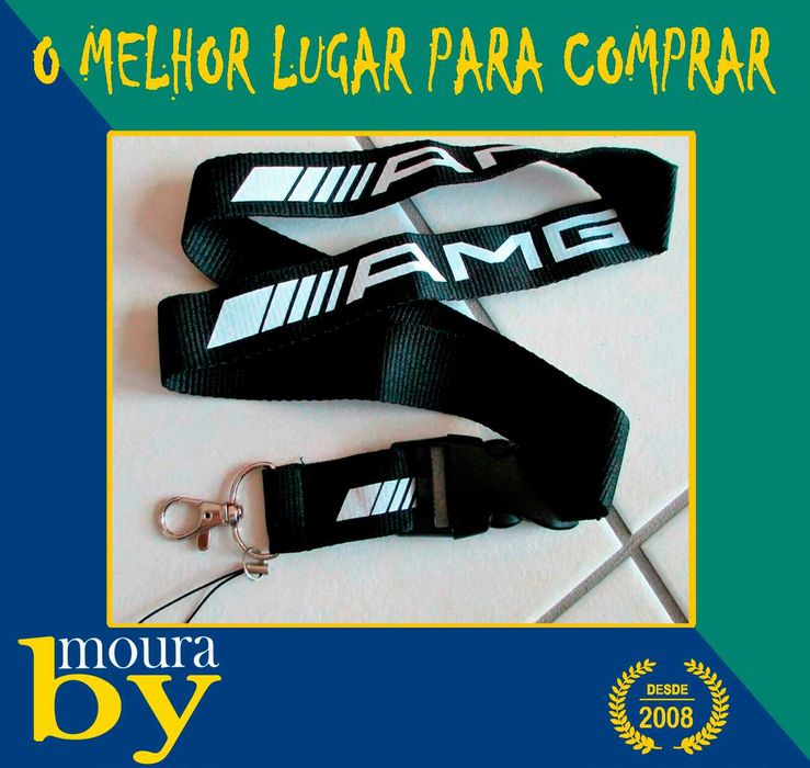 Fita de pescoço e Porta chaves Mercedes AMG Benz preços desde €5.00