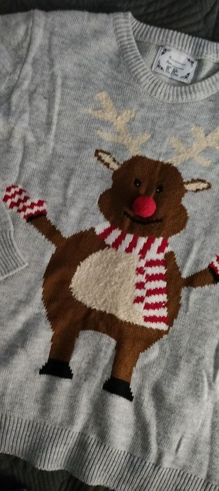 Damski- dziewczęcy ,świąteczny sweter