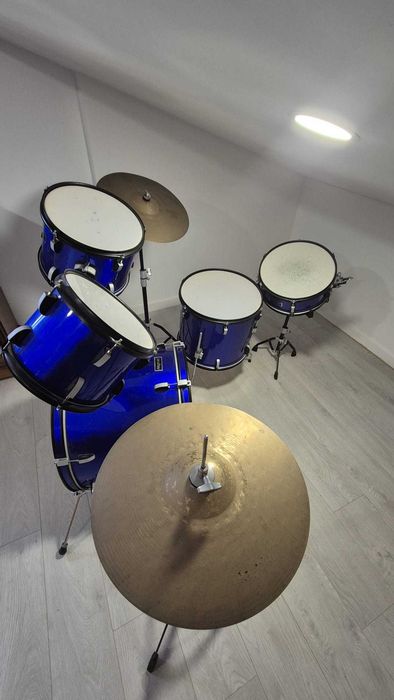 Vendo Bateria Acústica Hayman (Kit Completo de 5 Peças) - Ideal para Iniciação