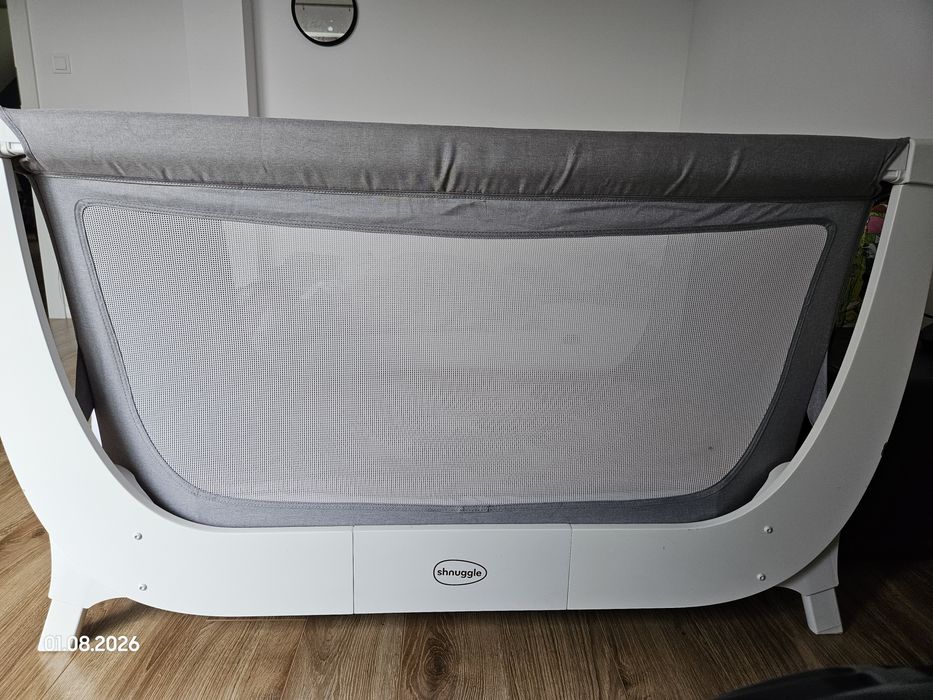 Łóżeczko dostawka 2 w 1 Shnuggle Air
