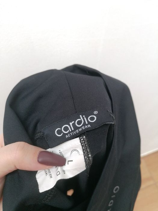 Leggings Pretas com Transparência