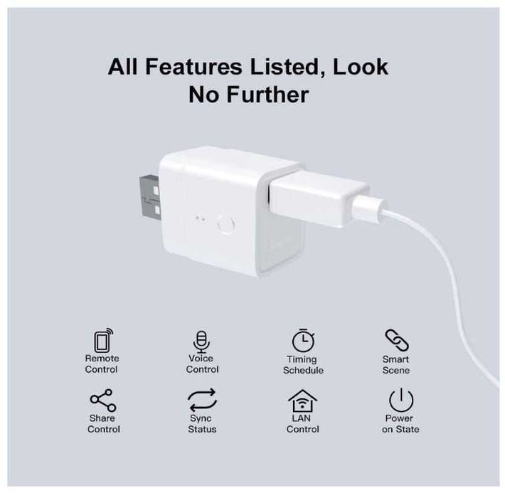 Inteligentny adapter USB WiFi Sonoff Micro