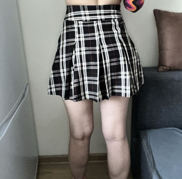 Spódnica w kształcie klatki