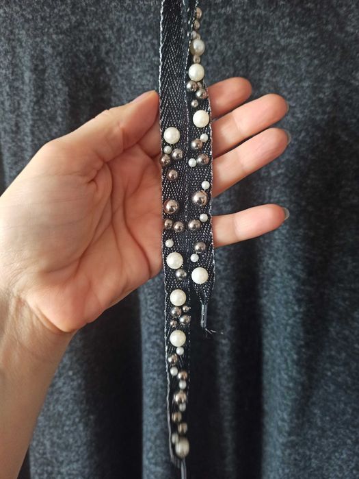 Ciepła sukienka z szerokim golfem, Nowa bez metki, rozm. L, C&A