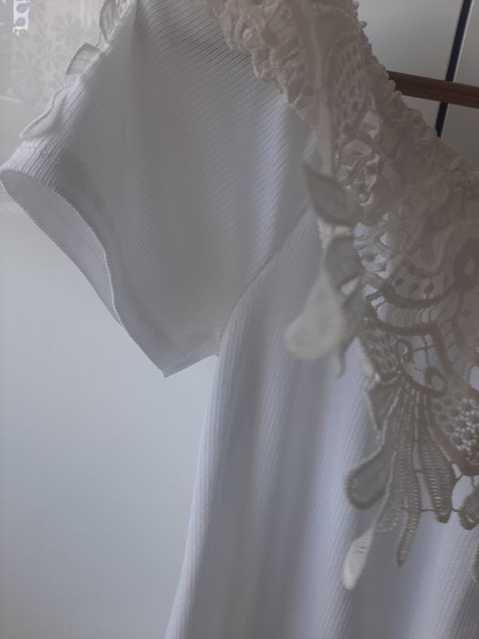 elegancka biała bluzka