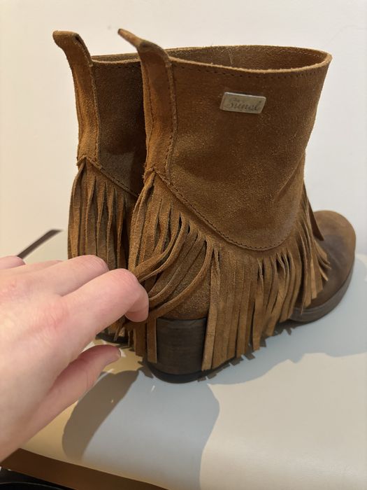 Botim Texana Camel 37 (novos)