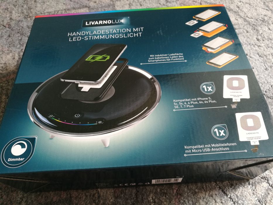 Livarno Lux, ładowarka bezprzewodowa z lampką ledową