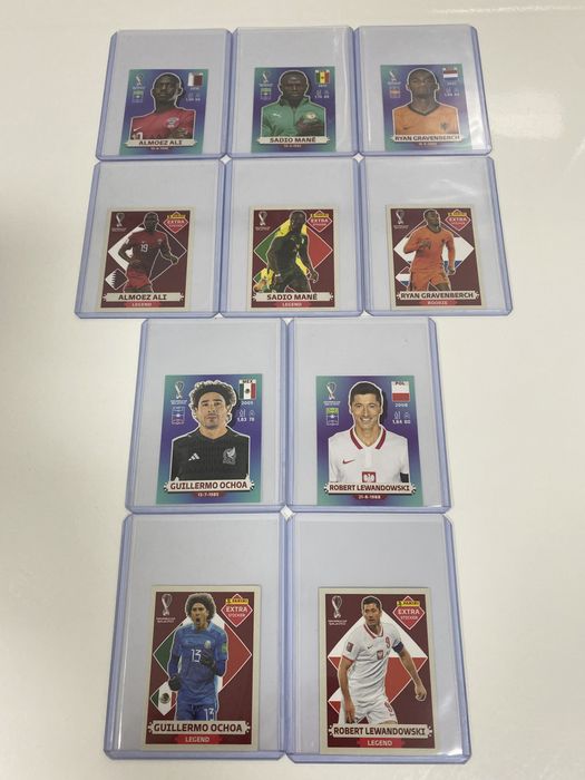 Conjunto completo 20 extras - base